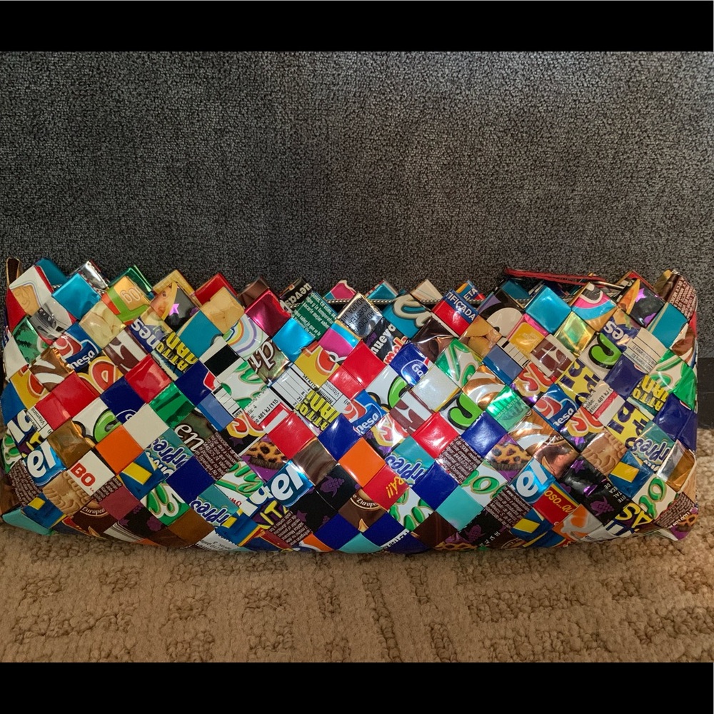 Nahui Ollin Arm Candy Tutti Frutti Wrapper Clutch Gem